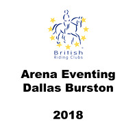 British Riding Club Arena Eventing Dallas Burston