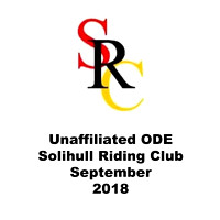 Solihull Riding Club Unaffiliated ODE September