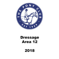 Area 12 PC Dressage 2018